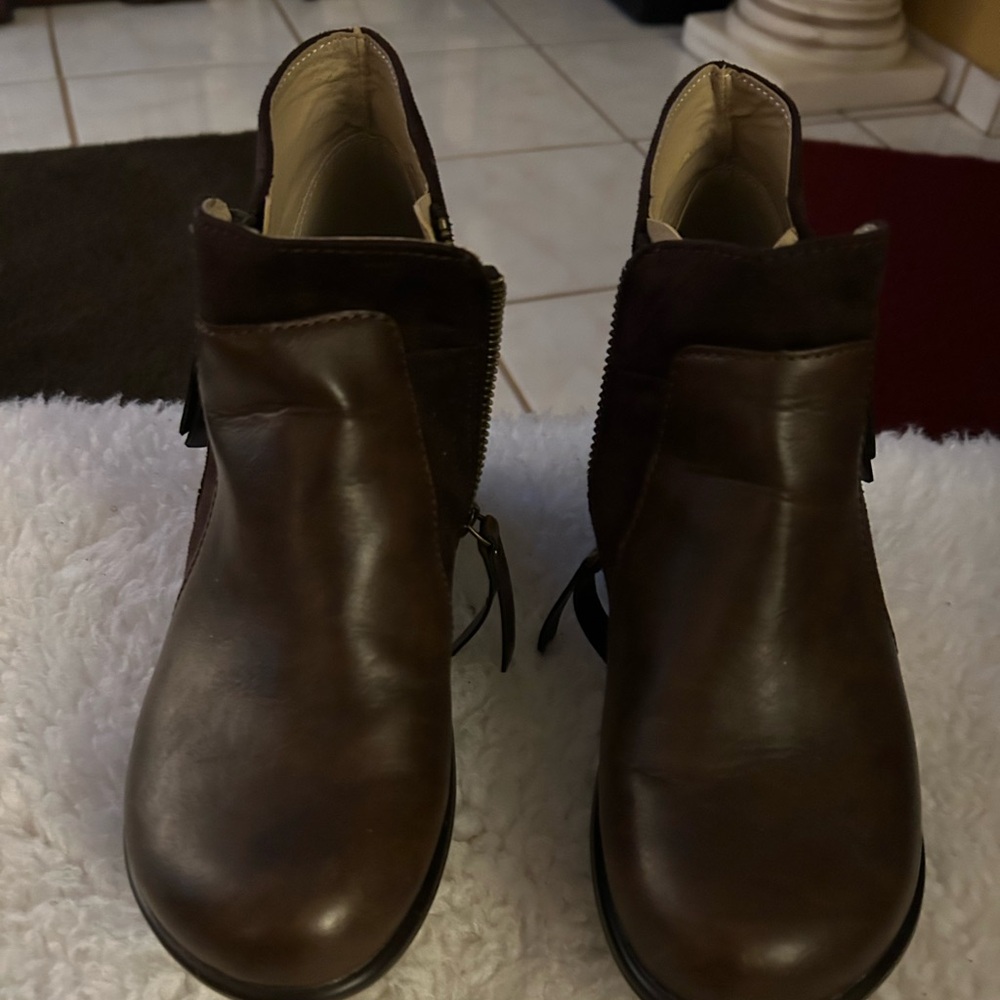 Leather Booties